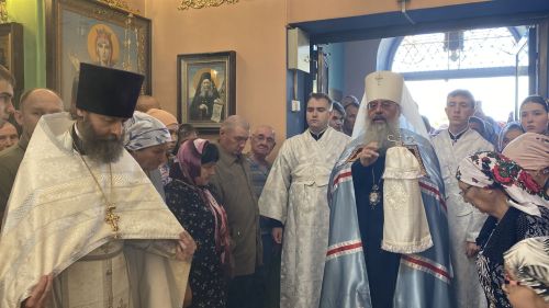 Кукмара районына митрополит Кирилл килде
