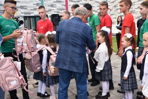 Татарстан Республикасы Рәисе Рөстәм Миңнеханов Кукмара 3нче урта мәктәбенең яңа корпусын ачты