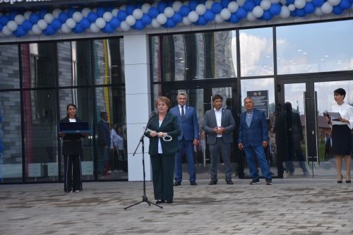 Татарстан Республикасы Рәисе Рөстәм Миңнеханов Кукмара 3нче урта мәктәбенең яңа корпусын ачты