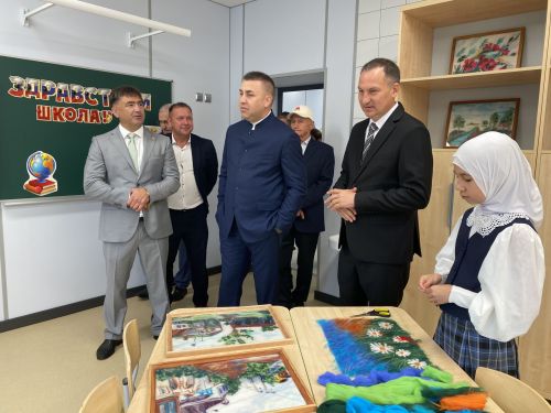 Капиталь төзекләндерелгән Пычак мәктәбе ачылды