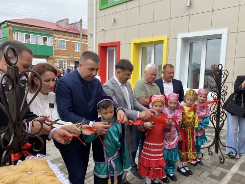 Капиталь төзекләндерелгән «Миләшкәй» балалар бакчасы куллануга тапшырылды
