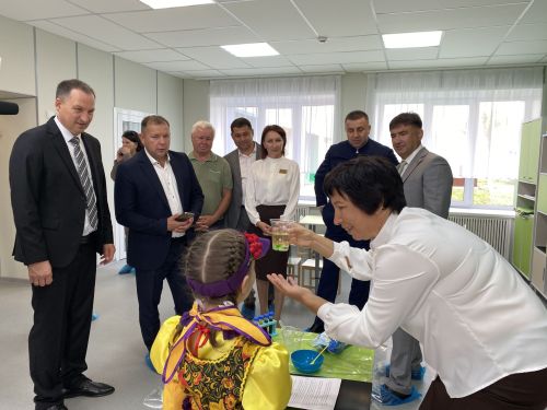 Капиталь төзекләндерелгән «Миләшкәй» балалар бакчасы куллануга тапшырылды