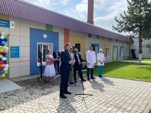 Район үзәк дәваханәсенең сөт ризыкларын тарату пункты капиталь төзекләндерелде