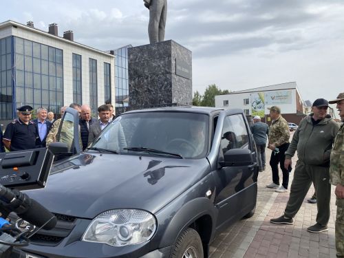 Кукмарадан махсус хәрби операциягә чираттагы машина озатылды