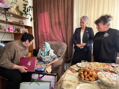 Янил авылыннан Фидорова Минехәят Хөсәен кызына 95 яшь тулды
