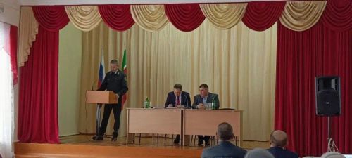 Нырты авыл җирлегендә хисап җыелышы узды