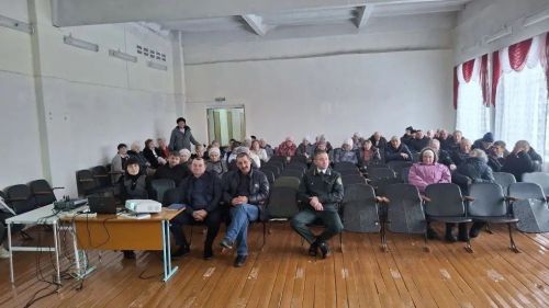 Нырты авыл җирлегендә хисап җыелышы узды