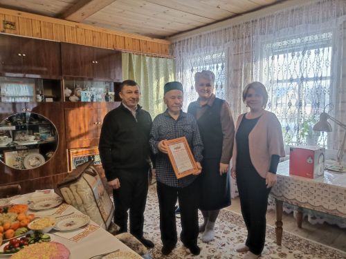 Чишмәбаш авылында яшәүче Минневасил Мәрсетдинов 90 яшен тутырды