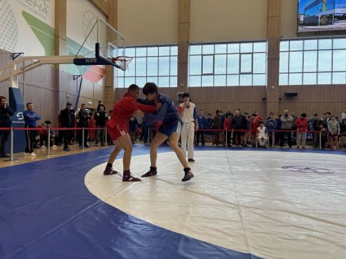 «Барс Арена»да 150 яшь спортчы самбо буенча көч сынашты