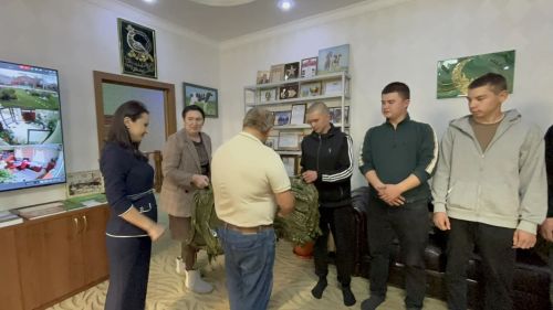 «Вахитово» ширкәтендә егетләргә солдат биштәрләре тапшырылды