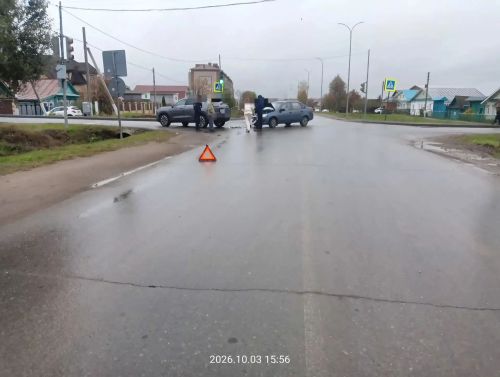 ДТП в Кукморе: пострадала пассажирка