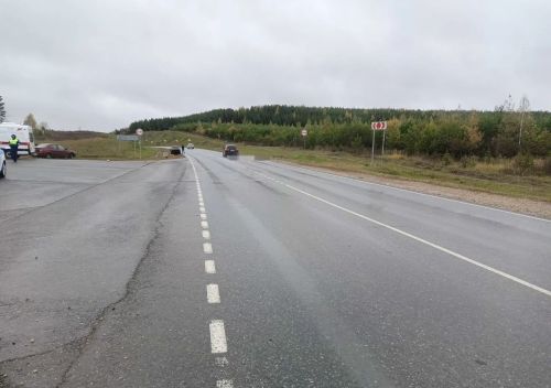 В Кукморском районе произошло столкновение двух автомобилей