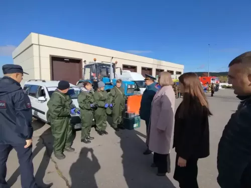 В Кукморском районе отработали ликвидацию условных чрезвычайных ситуаций