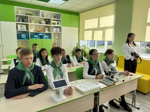 Мәчкәрә мәктәбендә агротехкласс ачылды