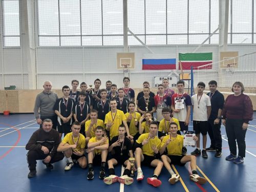 В Кукморском районе подведены итоги муниципального этапа «Школьной волейбольной лиги»