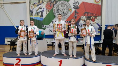 Кукмара спортчылары киокусинкай каратэ буенча республика ярышларында призлы урыннар яулады