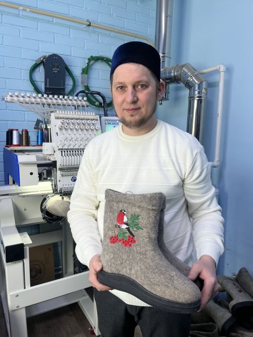 Эльмир Саетов из Кукморского района: Валяние — наше родовое занятие