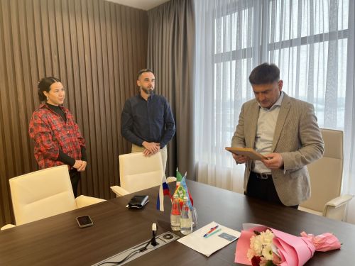 Кукмарада яшь гаиләгә торак шартларын яхшырту өчен сертификат тапшырылды