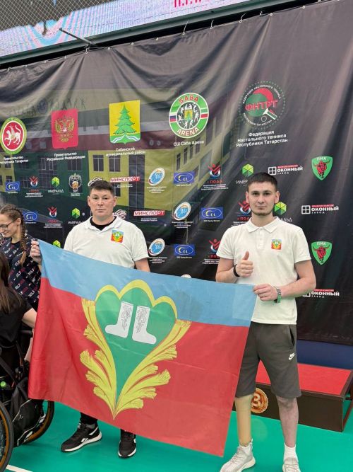 Кукморские ветераны СВО завоевали серебро на республиканских соревнованиях по настольному теннису