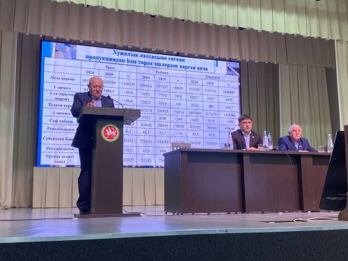 Олыяз мәдәният йортында район башлыгы катнашында халык җыены үтте