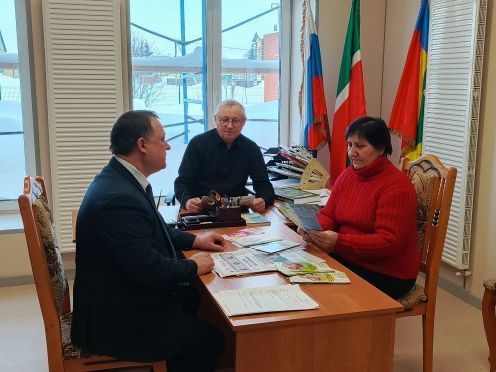 В Яныльском сельском поселении Кукморского района состоялся приём граждан