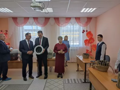 Мәчкәрә мәктәп-интернаты кунаклар кабул итте
