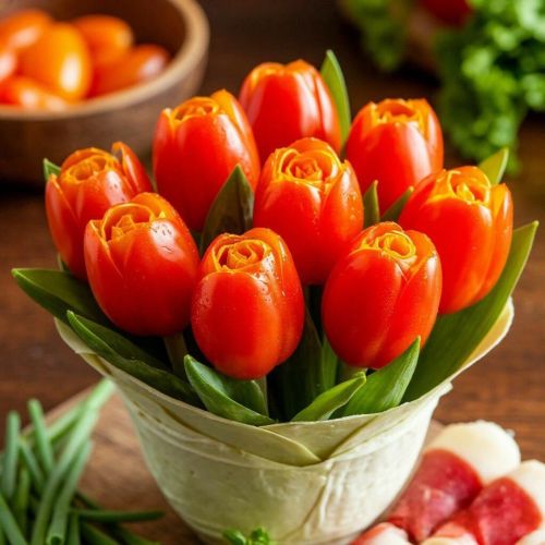 Тәмле рецепт: 8 Мартка чәчәк бәйләме