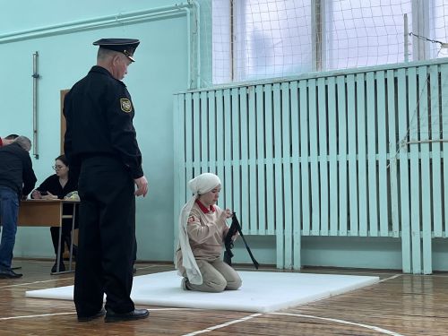 Фоторепортаж : В Кукморском районе прошёл муниципальный этап игры «Зарница»