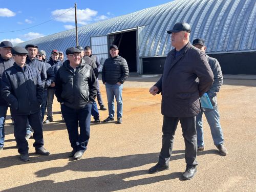 Кукмара районының «Урал» хуҗалыгында семинар узды