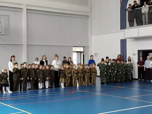 Будущие защитники: в Кукморском районе состоялся районный конкурс строя и песни