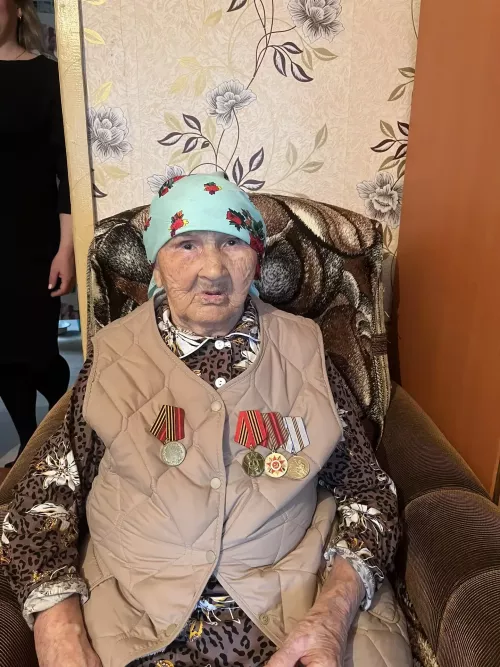 Труженица тыла Ольга Павлова из Кукморского района отметила 95-летний юбилей