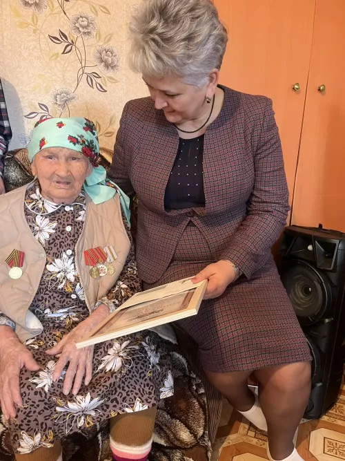 Труженица тыла Ольга Павлова из Кукморского района отметила 95-летний юбилей