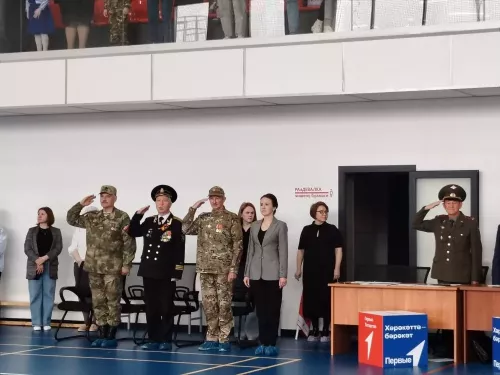 Будущие защитники: в Кукморском районе состоялся районный конкурс строя и песни