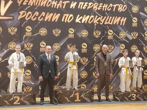 Кукморский район взял семь медалей в первый же день чемпионата России по киокушин