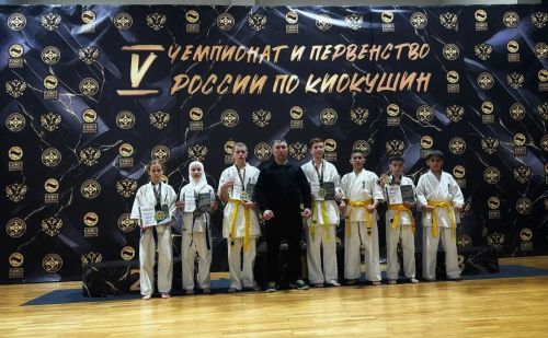 Кукморский район взял семь медалей в первый же день чемпионата России по киокушин
