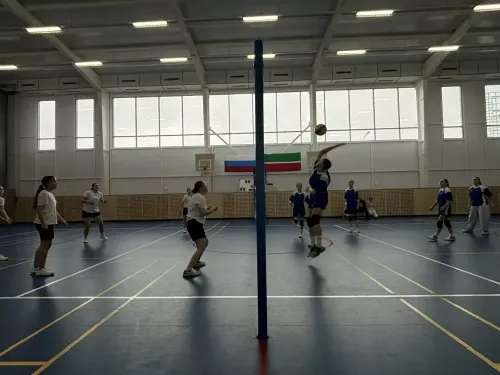 В Кукморском районе прошли финальные соревнования по волейболу