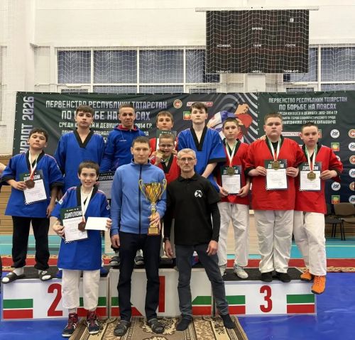 Золото, серебро, бронза: Успехи кукморских борцов в Нурлате