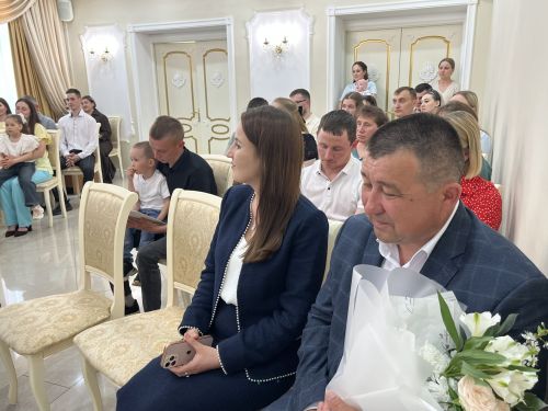 Гаилә, мәхәббәт һәм тугрылык көнендә Кукмарада яшь гаилә барлыкка килде