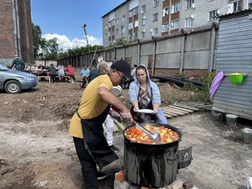 Кукмарада яңа күпфатирлы йорт төзелеше территориясендә корбан чалынды