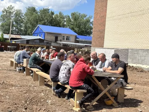 Кукмарада яңа күпфатирлы йорт төзелеше территориясендә корбан чалынды