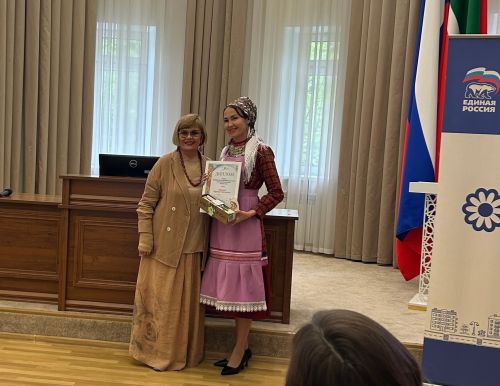 Марианна Абрамова представила Кукморский район на конкурсе «Нечкэбил — 2026»