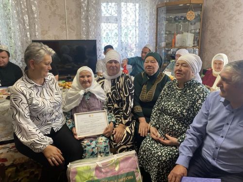 Олыяз авылында гомер итүче Гөлсем Хәбибуллинага 90 яшь тулды