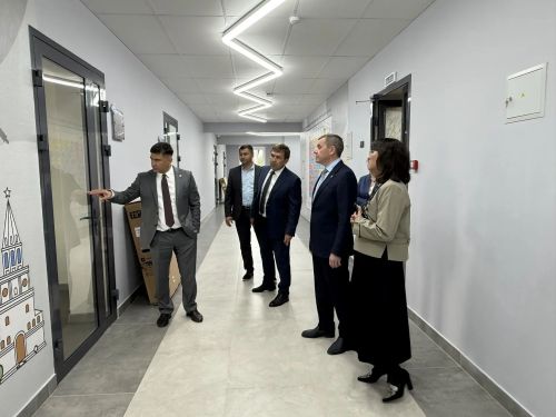 Марат Зяббаров посетил избирательный участок в Кукморском районе