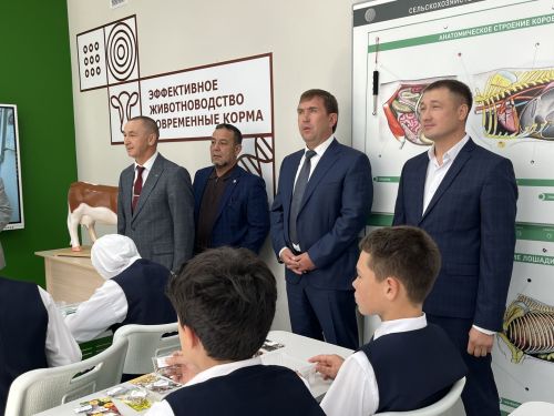 Кукмара районында ике мәктәптә агрокласслар ачылды