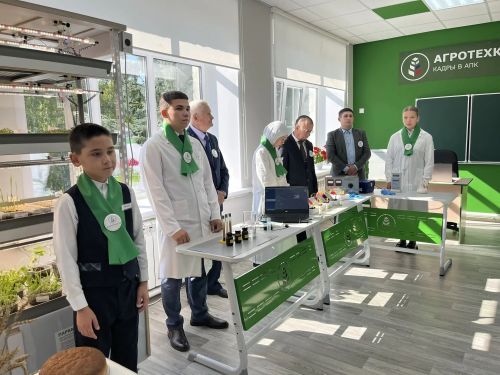 Кукмара районында ике мәктәптә агрокласслар ачылды