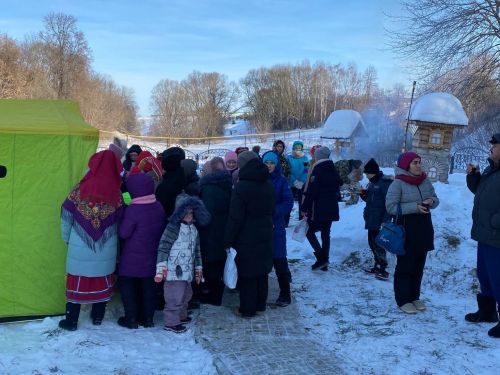 В селе Село Чура отпраздновали Крещение Господне