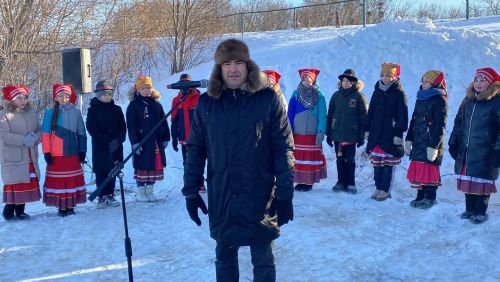 В селе Село Чура отпраздновали Крещение Господне