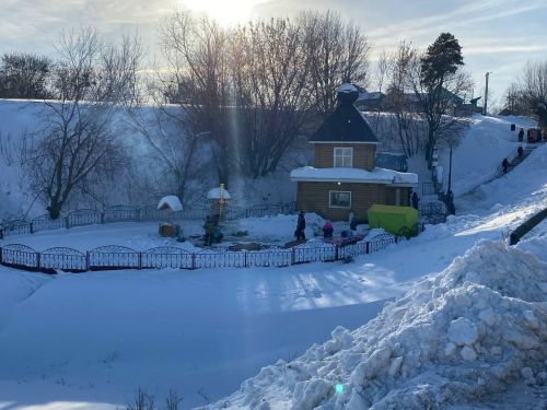 В селе Село Чура отпраздновали Крещение Господне
