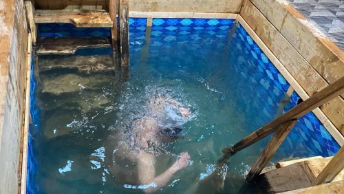 В селе Село Чура отпраздновали Крещение Господне