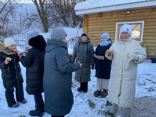 В селе Село Чура отпраздновали Крещение Господне